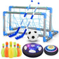 Hoperock 3-In-1 Hover Soccer Ball Hockey Bowling Set, Indoor And Outdoor Toys For Kids Ages 3-12, Outside Toys With Led Lights, Christmas Birthday Gifts For 3 4 5 6 7 8 9+ Year Old Boys Girls