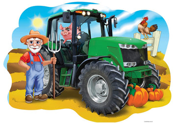 MasterPieces Floor Puzzle - Jumbo Size 36 Piece Jigsaw Puzzle for Kids - Old MacDonald's Floor Puzzle - 3ftx2ft