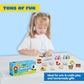 Joyin 12 Wooden Magnet Creativity Arts & Crafts Painting Kit For Kids, Decorate Your Own Painting Gift For Easter Basket Stuffers, Birthday Parties And Family Crafts, Party Favors For Boys Girls