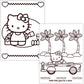 Hello Kitty Coloring & Activity Book Super Set ~ 5 Hello Kitty Coloring Books, Crayons, and over 50 Hello Kitty Stickers (Hello