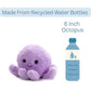 The Petting Zoo Purple Octopus Stuffed Animal Plushie, Gifts For Kids, Nuggetz Sealife Animals, Octopus Plush Toy, 6 Inches
