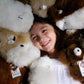 AlpacaNext Soft and Cuddly Baby Alpaca Teddy Bear - 18 inch. enhanced Alpaca Stuffed Animal Handmade on Genuine Alpaka Fur. Cute Bear (18 inches  Beige)