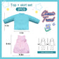 16-Inch Girl Doll Clothing Accessories - Autumn Girl Doll Clothes Complete Set Fits All 16' Baby Doll Clothes Dress Up
