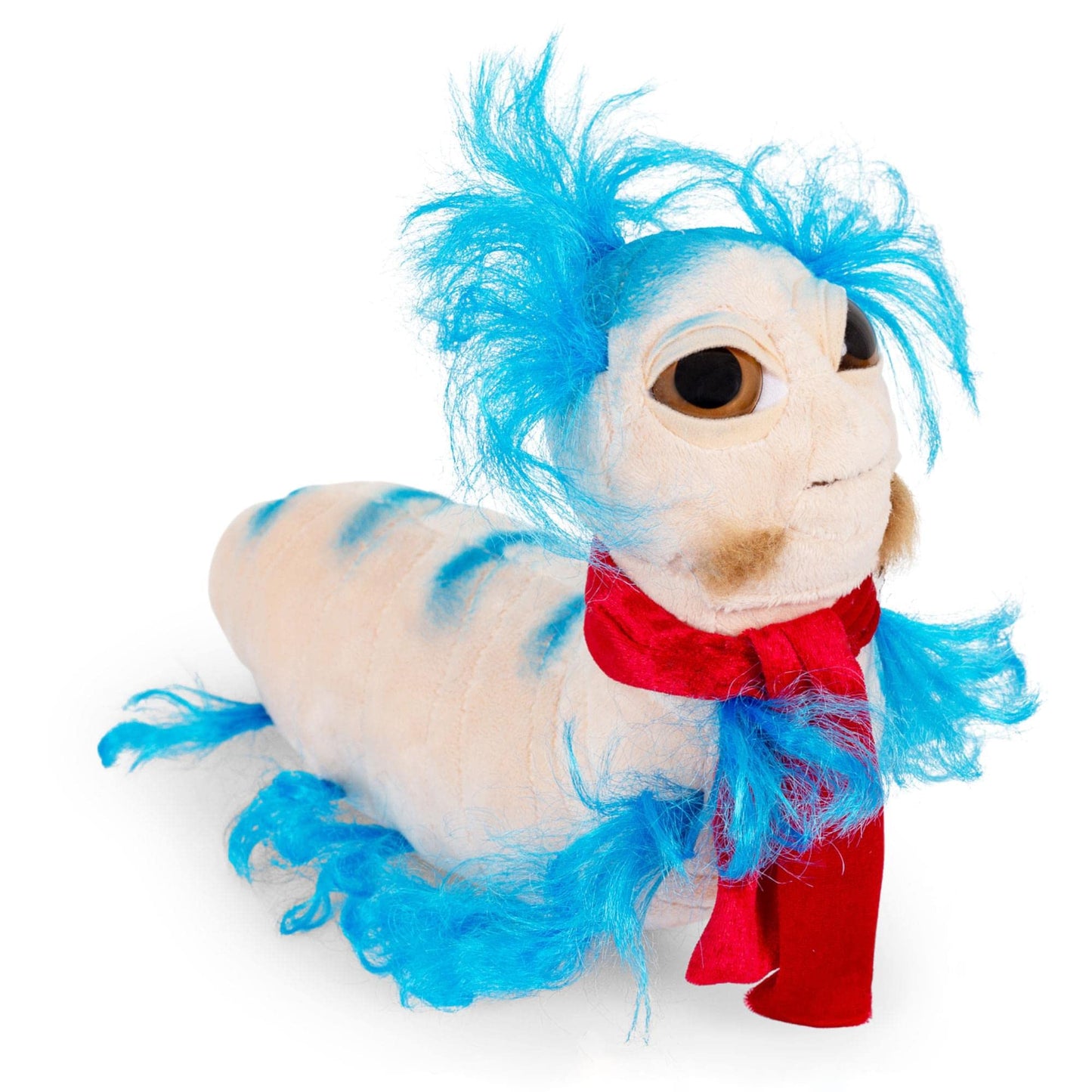 Toy Vault The Worm from Labyrinth Plush (14-Inch)  Cute Plushie Stuffed Animal  Licensed Jim Henson Productions