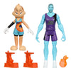 Moose Toys Bunny Space Jam: A New Legacy - 2 Pack - On Court Rivals - Lola & Wet/Fire, Multicolor (14580)