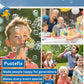 Pustefix 33.8 Oz Refill Bottle Of Pustefix Liquid Bubble Blowing Soap Solution, 1000Ml