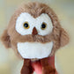 Ryttir 10 Inch Chubby Mini Owl Stuffed Animal, Adventure Stuffed Owl Toy, Brave Boy'S And Girl'S Room Owl Plush Decor, Funny Owl Plushies For Kids And Women