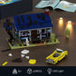 AOXEKBOLO Evil House Building Set, 639 Pcs Haunted House Toy Model, 13" x 8" x 10", Plastic, Multi-Color, Compatible with Lego