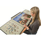 Jumbo Portapuzzle 1,500 Piece Jigsaw Storage Board Case - Multicolor Cardboard Puzzle Accessories, Model 10806