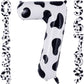 Cow Print Number 7 Balloon, Large 40 Inch Cow Number Birthday Balloons, Foil Mylar Number 7 Balloons For 7 Year Old Birthday Par