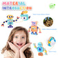 Hdsahdok Wooden Snap Together Building Toys, Stem Blocks Toys, 28 Pcs Robot Take Apart Toys Playset, Montessori Educational Fine