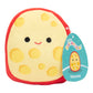 Squishmallows 5'' Mannon The Gouda Cheese Mini Plush - Official Kellytoy - Collectible Soft & Squishy Mini Cheese Stuffed Animal