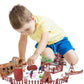 Fun Little Toys 61 Pcs Wild West Cowboys And Indians Plastic Figures Toys, Toy Soldiers For Kids, Wild West Figure Playset With Horse, Tent, Army Men Boy'S War Game, Educational Toys, Birthday Gift