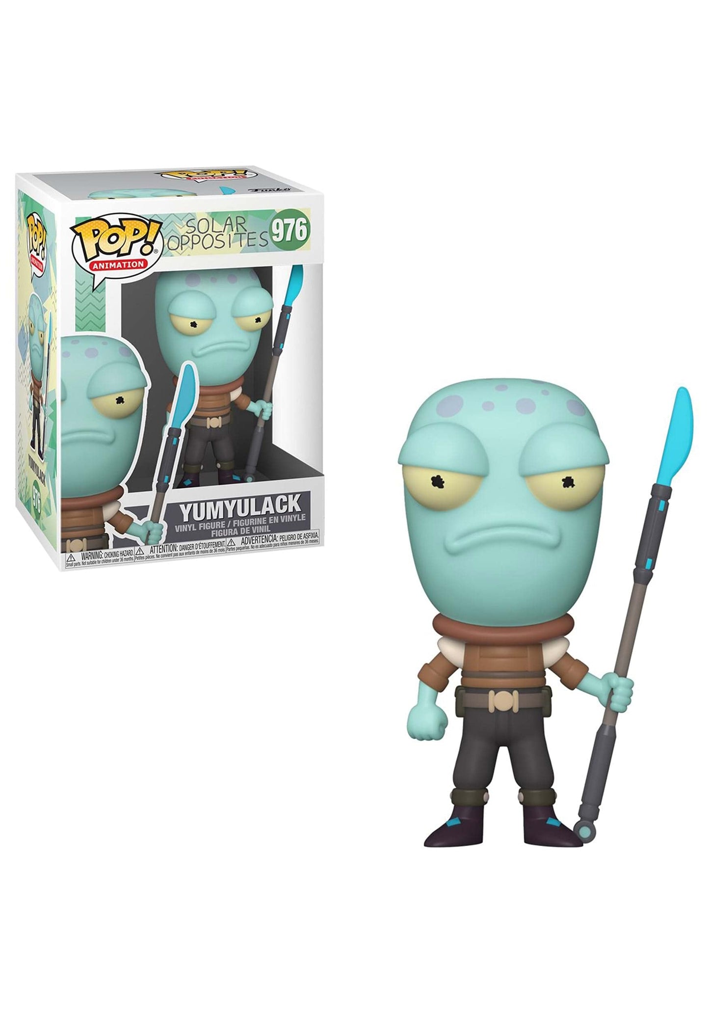 Funko POP Animation Yumyulack Figure, 3.75 inches, Multicolor, Vinyl, Model 55796