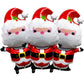 Hadckja Santa Claus Balloons Christmas Balloons Cute Santa Claus Foil Balloons For Christmas-Themed Party Birthday Party Supplie