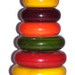 Crafts India Hand Crafted Wooden Stacking Rings BigJoker Cap Stacking Toy