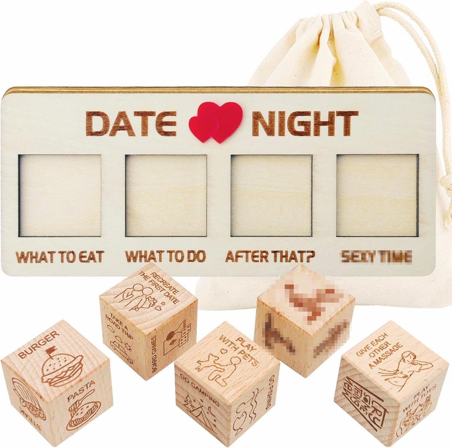 2024 New Date Night Dice For Couples, The Dicey Date Game, Activity Dice, Take Out Dice, Love Dice, Food Decision Dice, Date Ide