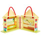Bluey - Wooden Carry Along House - Indoor & Outdoor Play, 22 Pieces Including 6 Characters & 15 Piece Puzzle Mat - Portable Acti