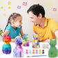 Hapmars Paint Your Own Cat Lamp Kit 2Pcs, Diy Geometric Cat Art Craft Painting Kits For Girls Boys Kid Age 4 5 6 7 8 9 10 11 12+