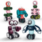 Gifts2U Magnetic Robots, 35Pcs Magnetic Blocks Set For Kids With Storage Box, Stacking Robots Toy Stem Educational Playset For Boys And Girls Ages 3-6 Style A