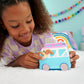 Polly Pocket Seaside Puppy Ride Compact Playset with 11 Accessories, Multicolor, One Size, Model HRD36