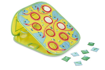 Melissa & Doug Sunny Patch Camo Chameleon Bean Bag Toss Action Game