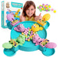Wembley Hungry Frog Game For Kids Indoor Family Board Games Bean Eating Frog Toys For Kids Activity 2 To 4 Player Fun Interactiv