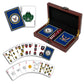 US Navy Gift Set Playing Cards & Dice | Navy Rank Insignia Cards | Navy Sailor Gifts | Disabled Veteran Owned Business | Navy Card & Dice Set