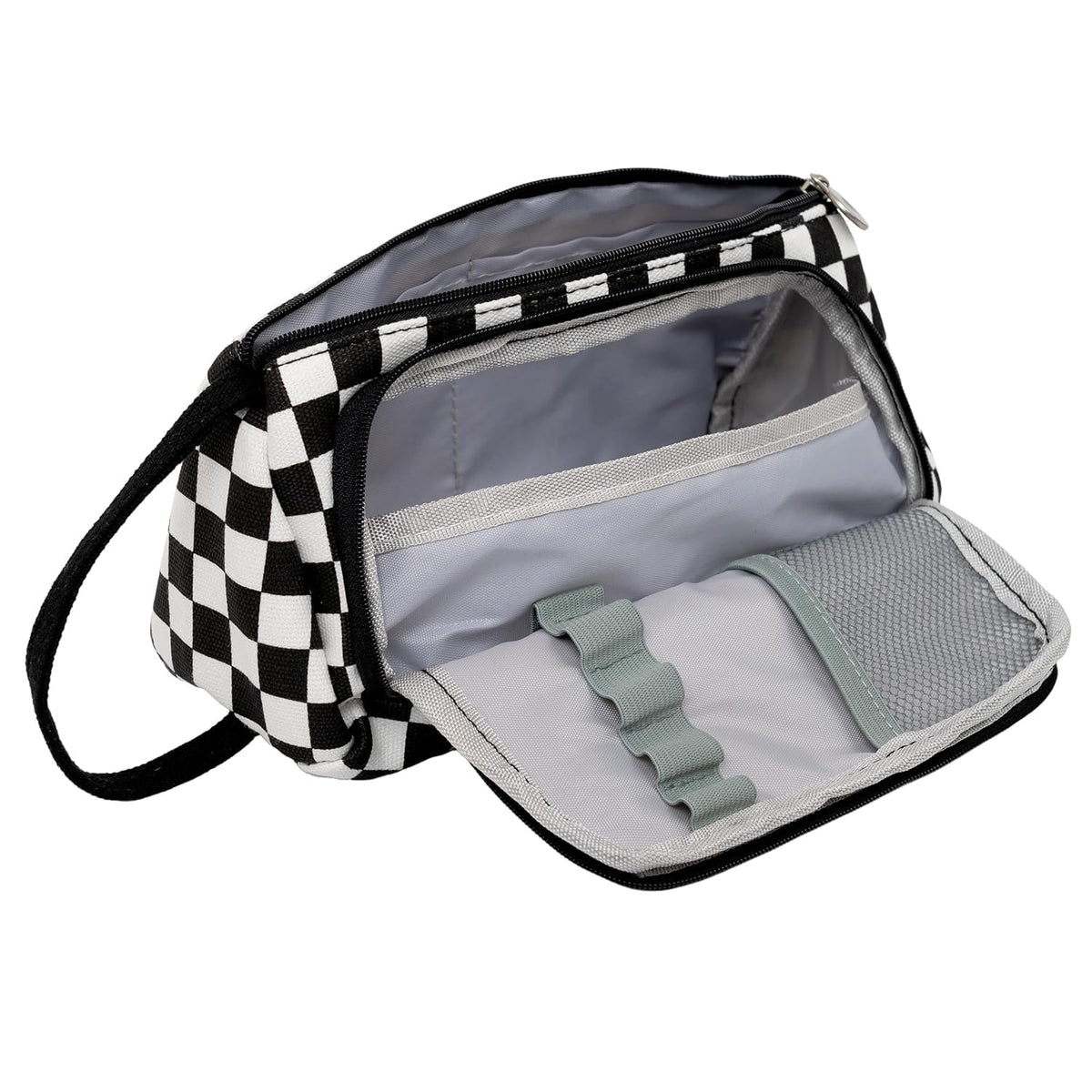 Kienlix Large Large Capacity Pencil Bag (Checks)