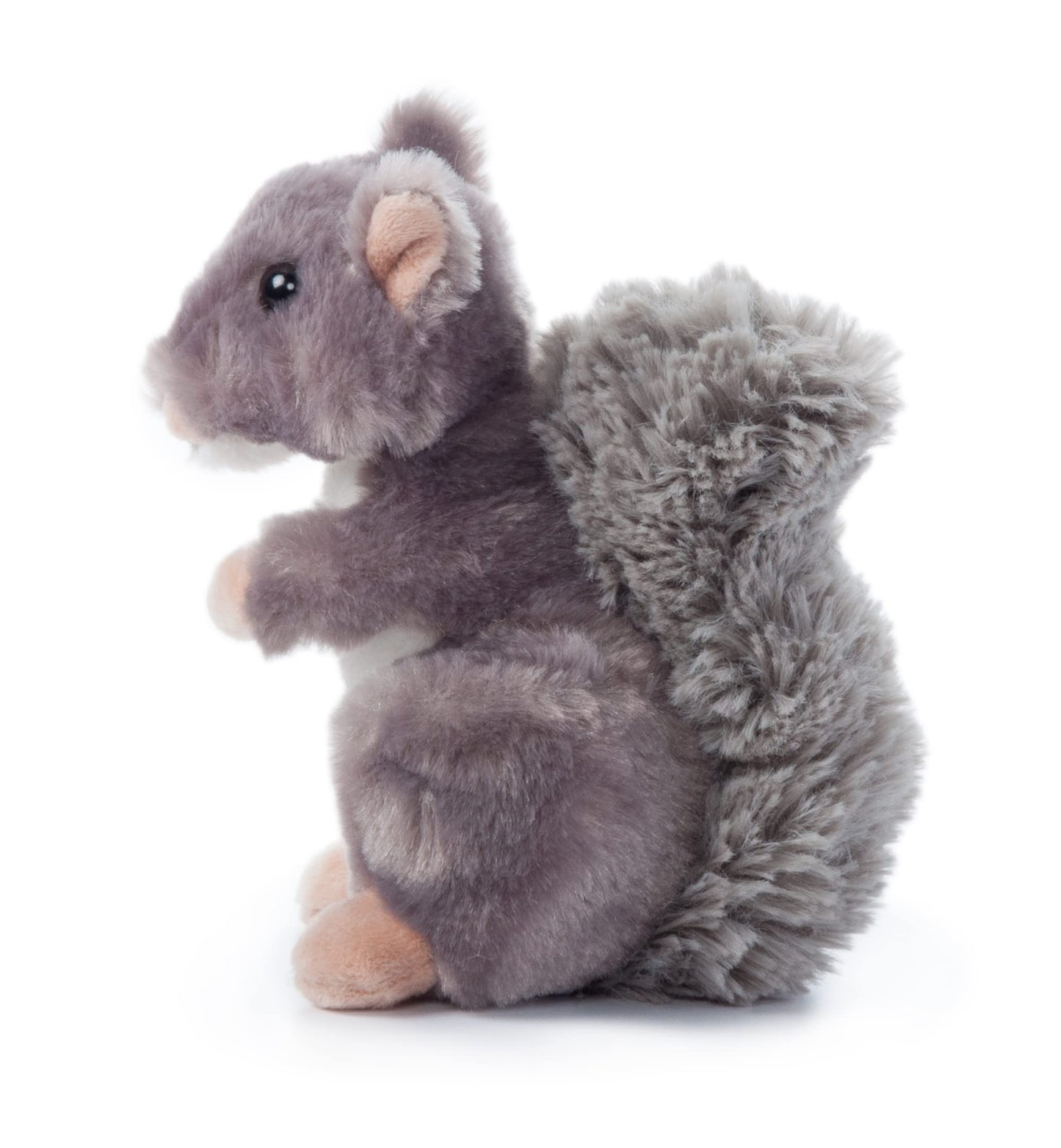 The Petting Zoo Squirrel Plush Toy, 6" Brown Stuffed Animal, Recycled Materials, Model 421019, Gifts for Kids