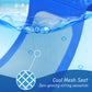 Sunrio Inflatable Pool Float Chair With Ergonomic Headrest Pool Floaties Floating Pool Chair Lounge Floats For Swimming Pool With Cup Holder Comfort Cool Mesh Vent Seat For Adults