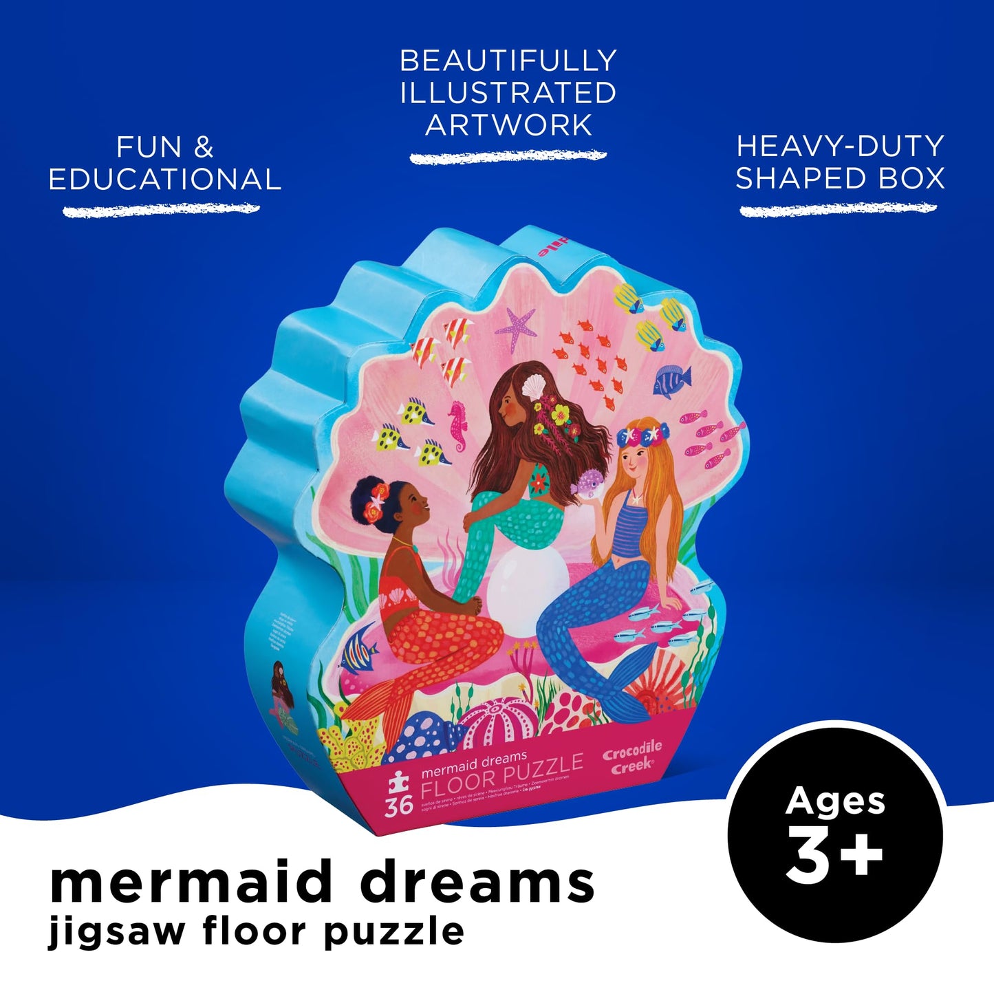 36-Pc Puzzle/Mermaid Dreams