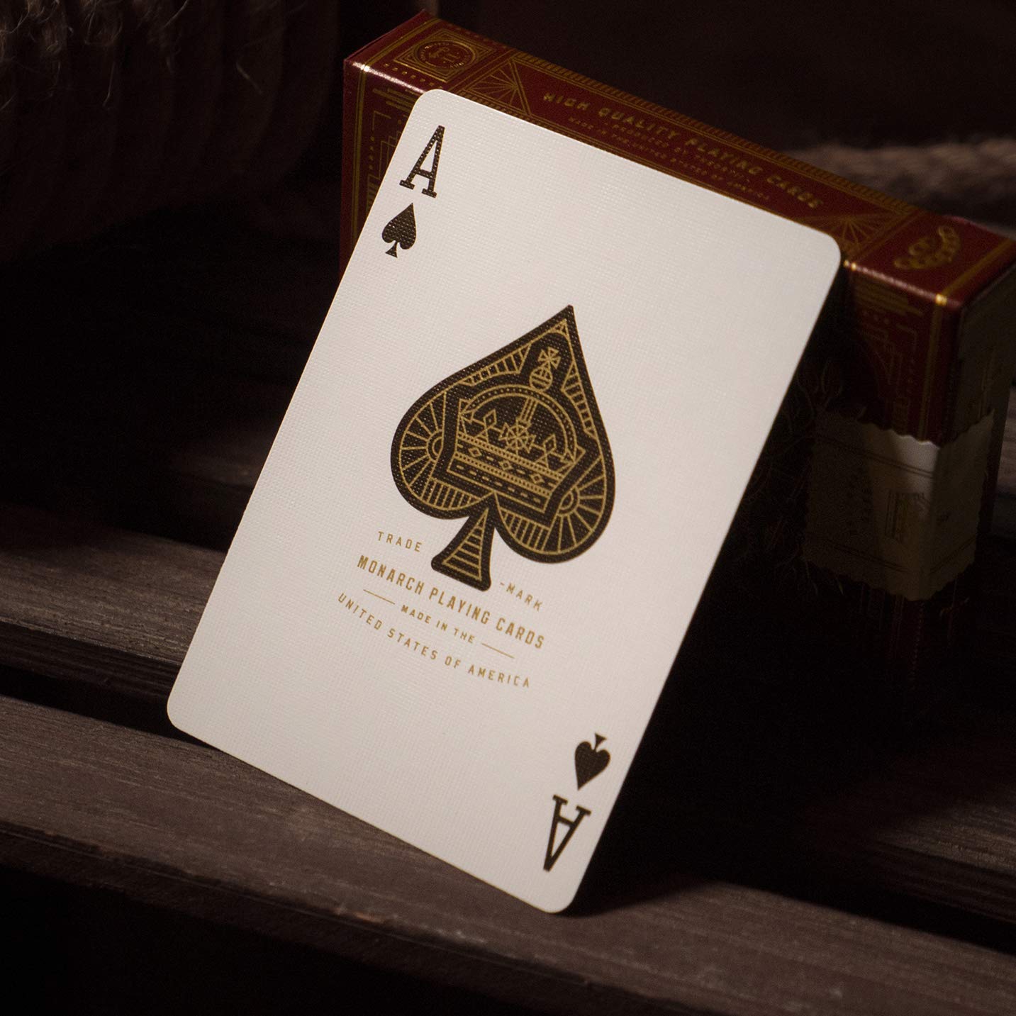 Monarch Playing Cards (Red) By Theory11