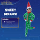 The Elf on the Shelf Snowflake Snuggle Onesie PJs, Green, Polyester, Model CCSNOSNUGPJ - Cozy Pajamas for Your Scout Elf
