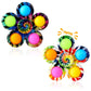 Gigilli Fidget Spinners Pop 2 Pack Kids Fidget Toys Bulk, Goodie Bag Christmas Stocking Stuffers Kids Gifts Party Favors, Adhd A