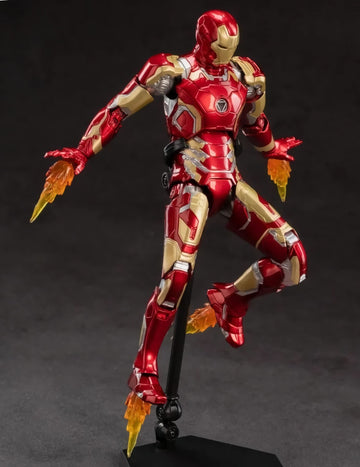 Ovonni Ironman Mk43 Action Figure,Exquisite Painting All Joints Movable 7 Inch Collectible Toy
