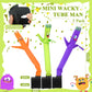 Poen 3 Pcs Winter Mini Inflatable Tube Man Gift Wacky Waving Inflatable Tube Guy With Blower Desktop Mini Dancer Tubes Man Gift For Winter Man Women Birthday Party Decoration(Funny)