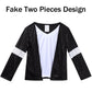 Actlati Kids Dance Star Costume Boys 80S 90S Pop Stage Halloween Cosplay Set For Hip Hop Disco Role Play Kits 4-9 Years