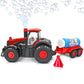 Artcreativity Bump & Go Bubble Blowing Farm Tractor Toy Truck With Lights & Sounds, And Action For Toddlers - Funnel & Bubble Solution Included - Farm Toy Tractor For Boys Girls Ages 1, 2, 3, 4, 5, +