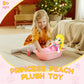 Princess Peach Plush Toy - 11 Inch Soft Princess Peach Doll, Plush Toy Stuffed Character Collection, Gift For Kids Girls Movie Fans