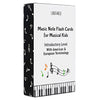 Learn To Read Music Flashcards By Lark & Wolf. 56 Large Size Music Note Theory Flashcards For Kids Piano