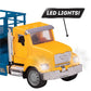 Driven by Battat - Micro Scissor Lift Truck - Toy Truck with Movable Basket, Light & Sound Effects for Kids Aged 3+