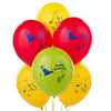 CelebrateExpress Winnie The Pooh Happy Birthday Latex Balloons (6) Party Supplies
