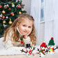 Build a Snowman Kit Snowman Christmas Crafts,Modeling Clay Snowman DIY Kit,Creative Kids Air Dry Modeling Clay,Christmas Crafts