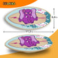 WALIKI Wood Balance Board for Kids Ages 3-8, Model WBB-02, Pink