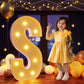 Imprsv 3Ft Marquee Light Up Letters S, Large Light Up Letters, Big Marquee Letters For Party Decorations Baby Shower Anniversary
