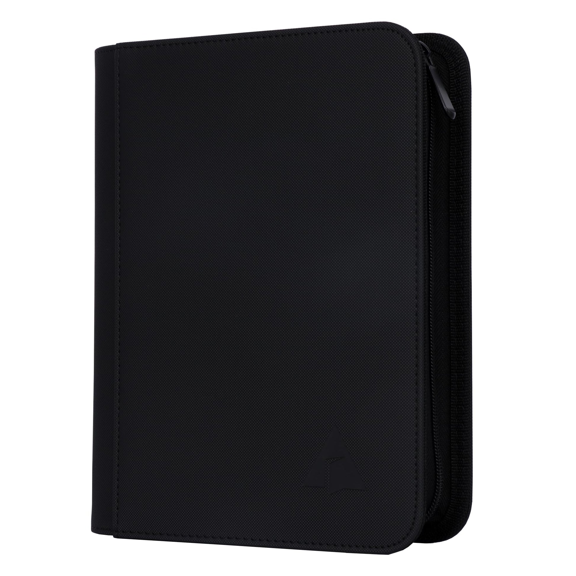 Rayvol enhanced 4 Pocket Card Binder  Fits 368 Trading Cards Ringless Trading Card Album Side Loading Pockets with ZIp for TCG