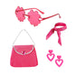 Shelovesit Girls Movie Doll Costume, Kids Rose Outfit Movie Cosplay Dress Up Halloween Birthday Party (110Cm/3T-4T)