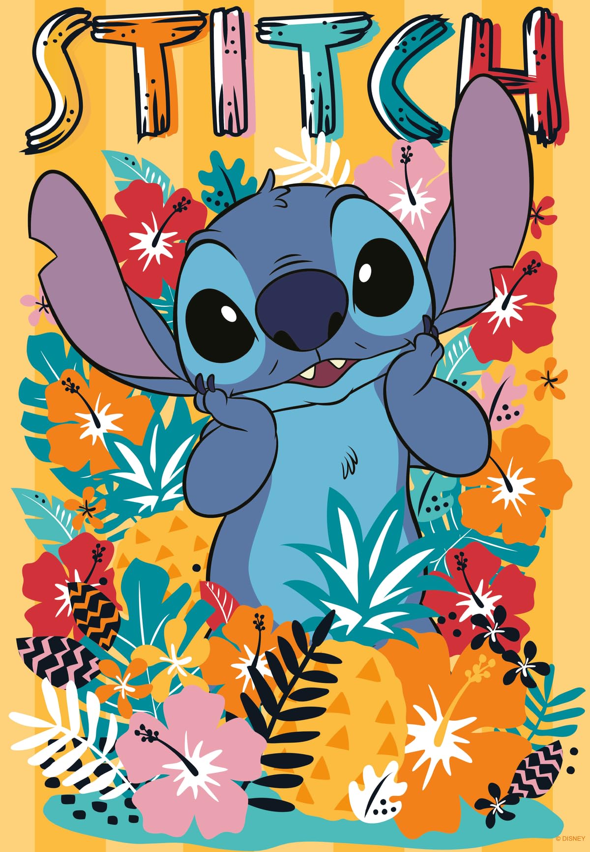 Ravensburger Stitch 300 Piece Jigsaw Puzzle For Kids - Every Piece Is Unique, Pieces Fit Together Perfectly