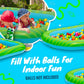 Splashin'Kids 3 In 1 Inflatable Sprinkler Pool For Kids, Baby Pool, Kiddie Pool, Toddlers Wading Swimming Water Outdoor Toys Babies Boys Girls Small (Small And Large Size)